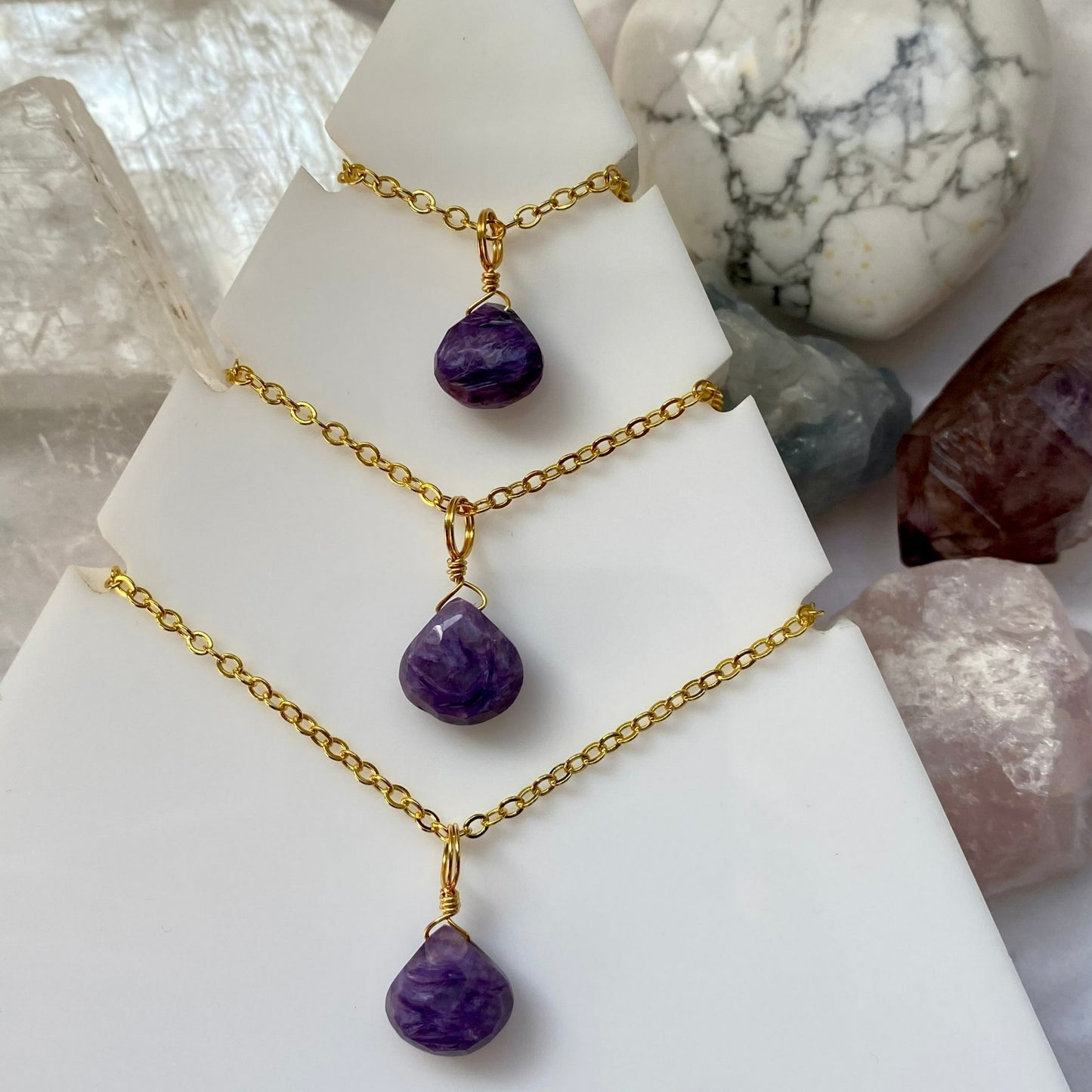 Charoite Gold