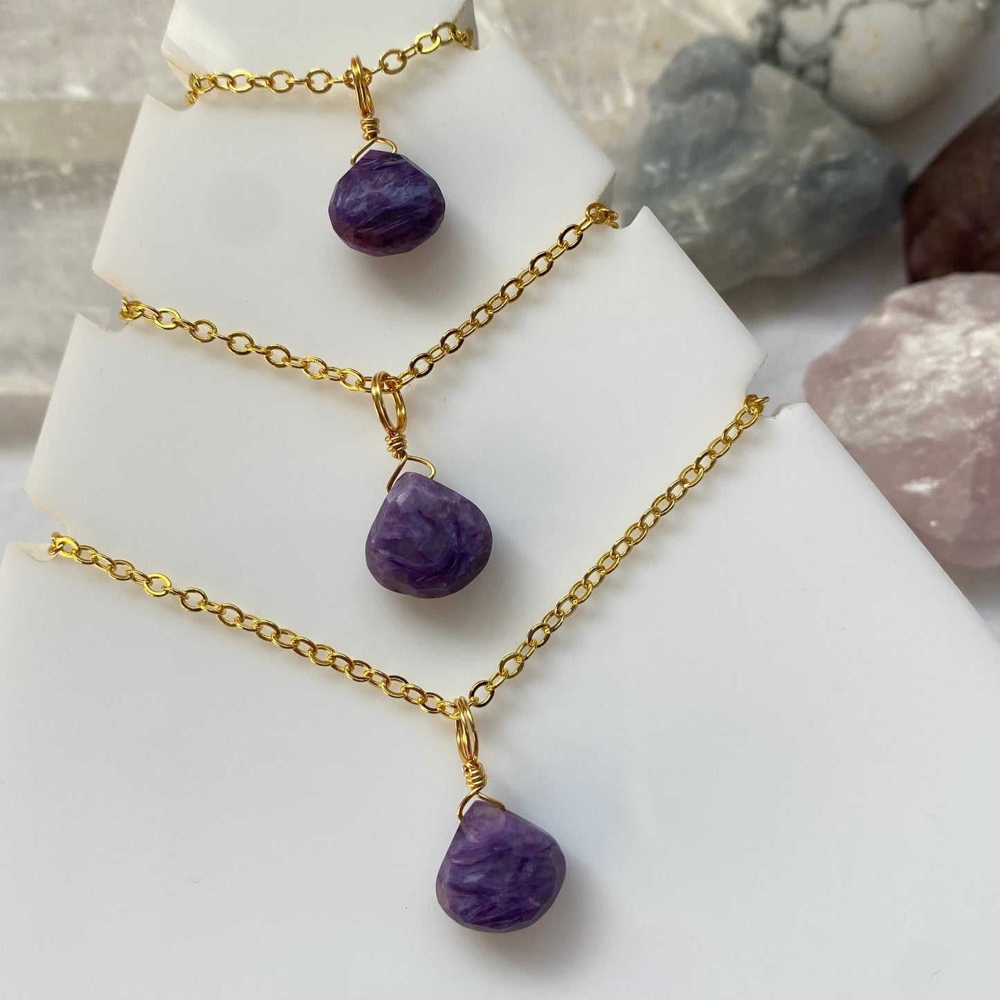 Charoite Gold